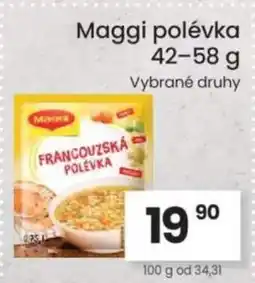 Kubík potraviny Maggi polévka nabídka