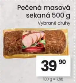 Kubík potraviny Pečená masová sekaná nabídka
