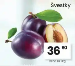 Kubík potraviny Švestky nabídka