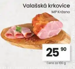 Kubík potraviny Valašská krkovice nabídka
