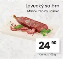 Kubík potraviny Lovecký salám nabídka