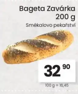 Kubík potraviny Bageta Zavárka nabídka