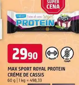 Terno MAX SPORT ROYAL PROTEIN CRÉME DE CASSIS 60 g nabídka