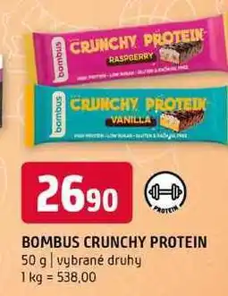 Terno Bombus crunchy protein 50 g vybrané druhy nabídka