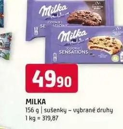 Terno MILKA 156 g sušenky vybrané druhy nabídka