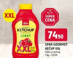Terno Spak gourmet kečup XXL 1400 g jemný nabídka