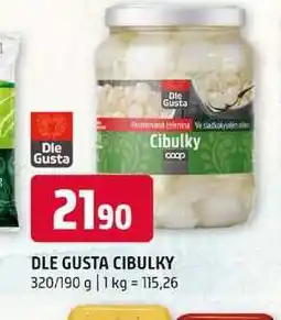Terno Die Gusta cibulky 320/190 g nabídka