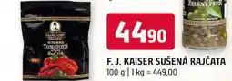 Terno F. J. KAISER SUŠENÁ RAJČATA 100 g nabídka