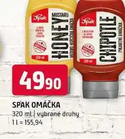 Terno SPAK OMÁČKA 320 ml vybrané druhy nabídka
