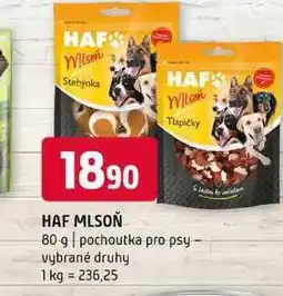 Terno HAF MLSOŇ 80 g pochoutka pro psy vybrané druhy nabídka