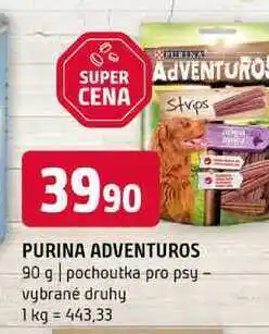 Terno PURINA ADVENTUROS 90 g pochoutka pro psy vybrané druhy nabídka