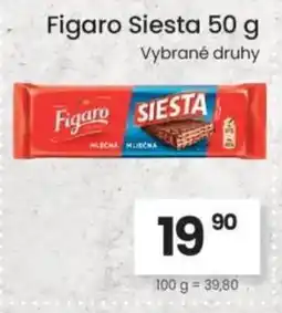 Kubík potraviny Figaro Siesta nabídka