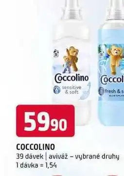 Terno Coccolino 39 dávek aviváž vybrané druhy nabídka