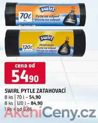 Terno SWIRL PYTLE ZATAHOVACÍ 8 ks 70l 8 ks 120l nabídka