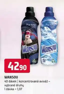 Terno Wansou 40 dávek koncentrovaná aviváž vybrané druhy nabídka