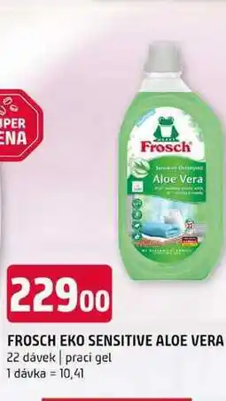 Terno FROSCH EKO SENSITIVE ALOE VERA 22 dávek prací gel nabídka