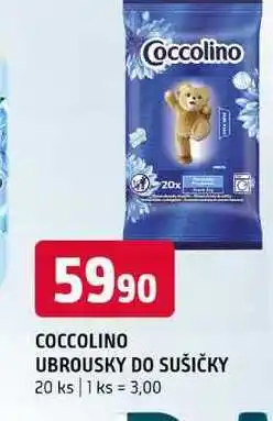 Terno COCCOLINO UBROUSKY DO SUŠIČKY 20 ks nabídka