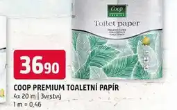 Terno COOP PREMIUM TOALETNÍ PAPÍR 4x 20 m 3vrstvý nabídka