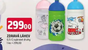 Terno ZDRAVÁ LÁHEV 0,5l vybrané druhy nabídka