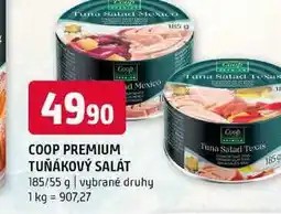Terno COOP PREMIUM TUŇÁKOVÝ SALÁT 185/55 g vybrané druhy nabídka