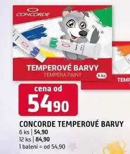Terno CONCORDE TEMPEROVÉ BARVY 6 ks nabídka