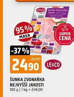 Terno ŠUNKA ZVONAŘKA NEJVYŠŠÍ JAKOSTI 100 g nabídka