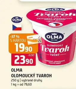Terno OLMA OLOMOUCKÝ TVAROH 250 g vybrané druhy nabídka