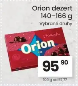 Kubík potraviny Orion dezert nabídka