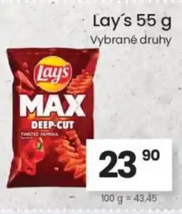 Kubík potraviny Lay's nabídka