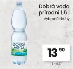 Kubík potraviny Dobrá voda přírodní nabídka