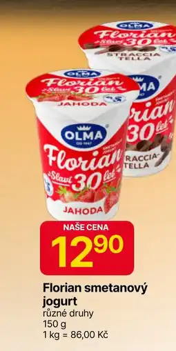 Hruška OLMA Florian smetanový jogurt nabídka