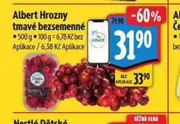 Albert Hrozny tmavé bezsemenné nabídka