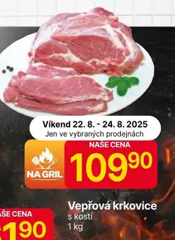 Hruška Vepřová krkovice nabídka