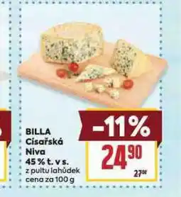 Billa Billa císařská niva 45% nabídka