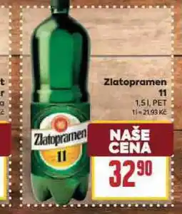 Billa Pivo zlatopramen 11 nabídka