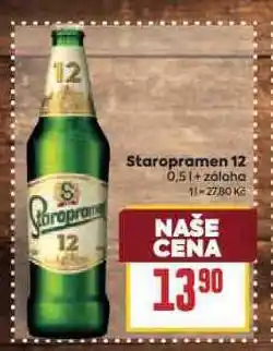 Billa Pivo staropramen 12 nabídka