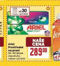 Billa Ariel prací prostředek nabídka