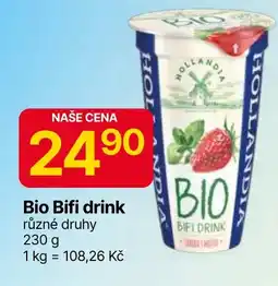 Hruška HOLLANDIA Bio Bifi drink nabídka