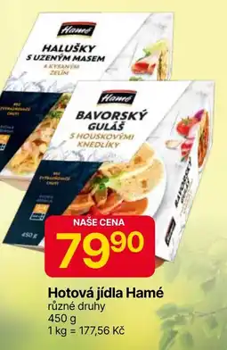 Hruška Hamé Hotová jídla nabídka