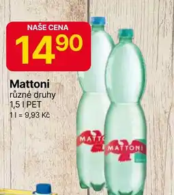 Hruška MATTONI nabídka