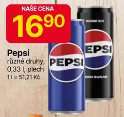Hruška PEPSI nabídka
