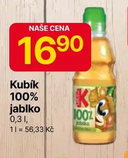 Hruška Kubík 100% jablko nabídka