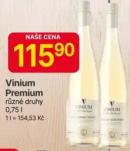 Hruška Vinium Premium nabídka