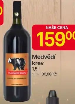 Hruška Medvědí krev nabídka
