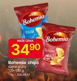 Hruška Bohemia chips nabídka