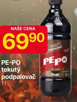 Hruška PE-PO tekutý podpalovač nabídka