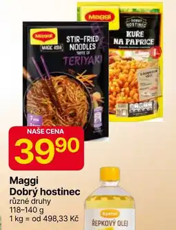 Hruška Maggi Dobrý hostinec nabídka