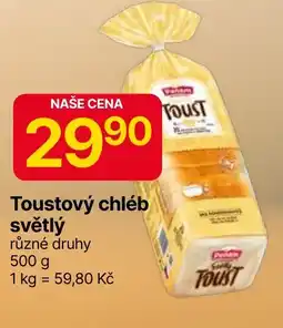 Hruška Toustový chléb světlý nabídka