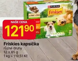 Hruška Friskies kapsička nabídka