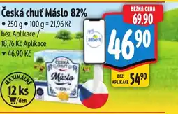 Albert Česká chuť Máslo 82% nabídka